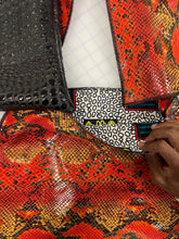 Load image into Gallery viewer, MULTICOLOR SNAKESKIN BAG
