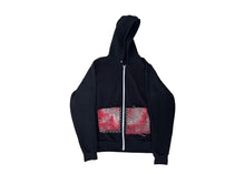 Load image into Gallery viewer, BLACK ZIP UP TOP
